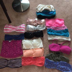 Lot of 23 Bandeaus. Mostly size small